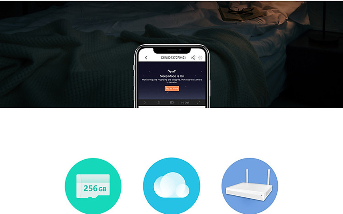 Camera IP Wifi Trong Nhà EZVIZ C6N 1080p - Hàng Chính Hãng