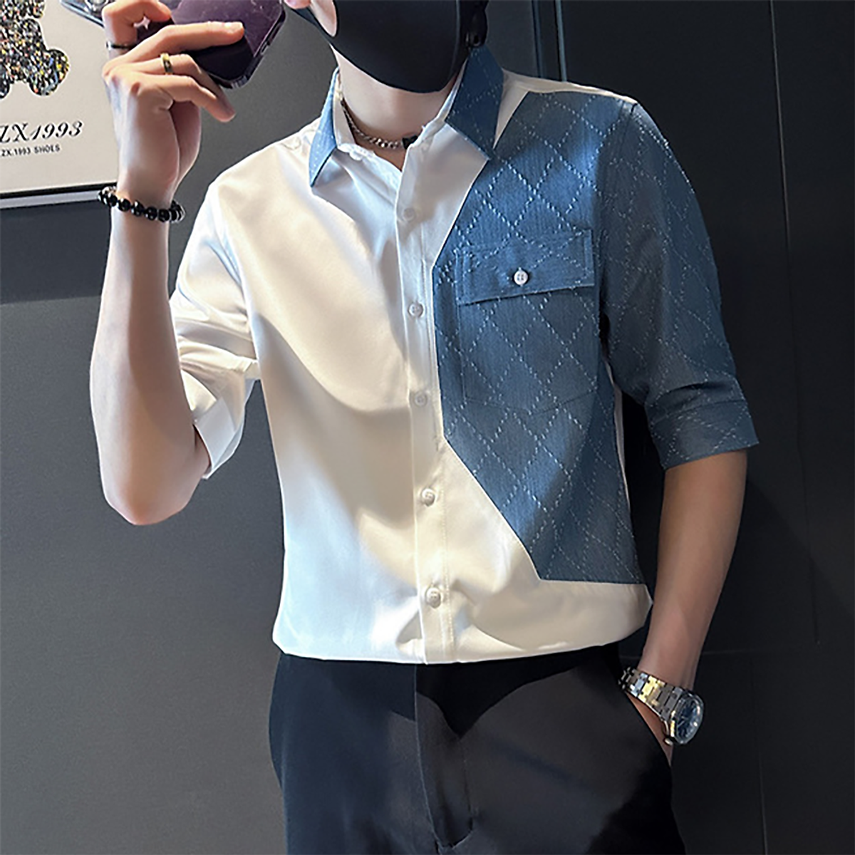 6 cách phối đồ với áo sơ mi oversize nam cực ấn tượng và cool ngầu – TEZO  Thời trang thương hiệu Việt.
