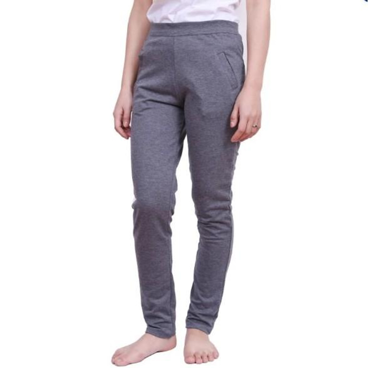 Quần Jogger Nữ Thun Nỉ Bo Gấu