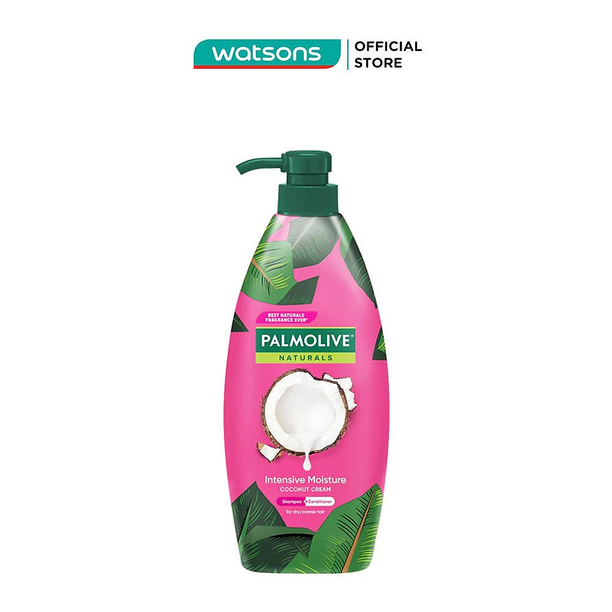 Dầu Gội và Xả Palmolive Naturals Intensive Moisture Coconut Cream 600ml