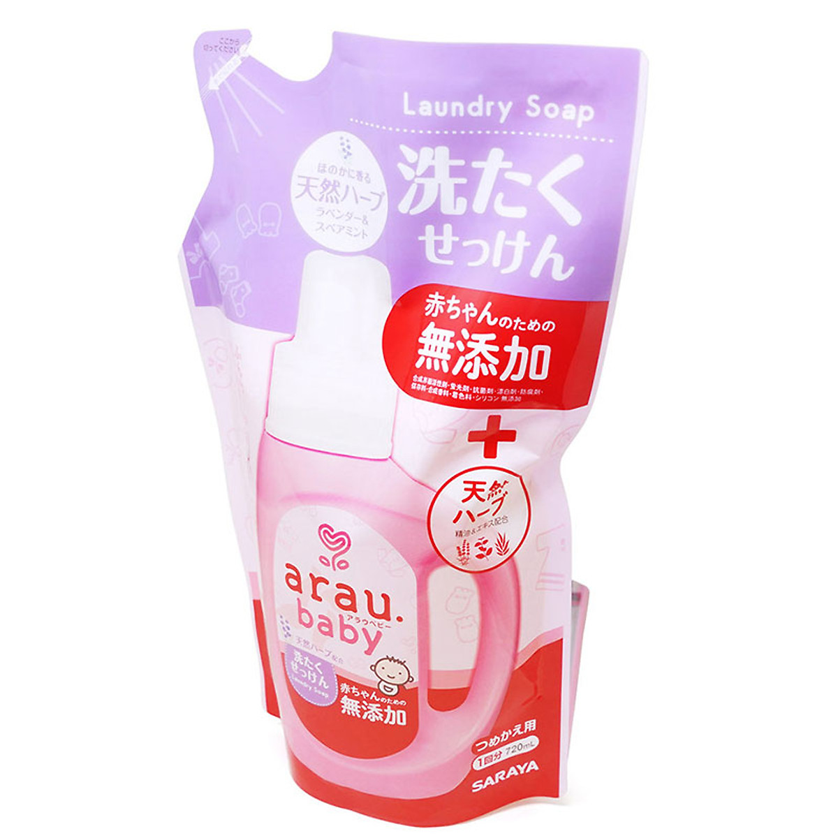 Nước Giặt Arau Baby Túi (720ml)