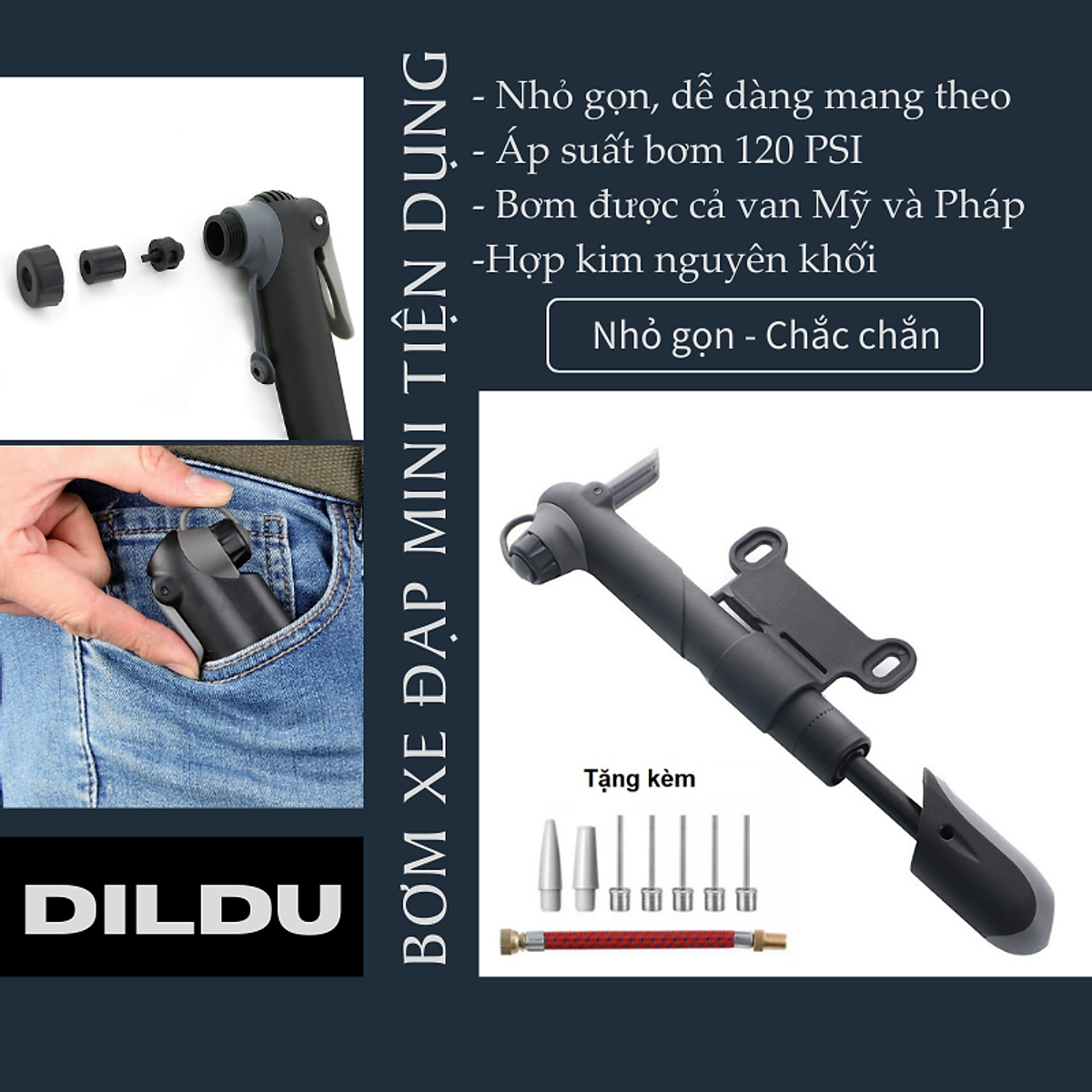 Mua Máy Bơm Bánh Xe , Bơm Xe Đạp , Bơm Xe Máy Nhỏ Gọn Có Đồng Hồ Áp Suất ZF01 - Xách Tay Siêu Nhẹ, Áp Suất 160 PSI Hỗ Trợ Mua Máy Bơm Bánh Xe , Bơm Xe Đạp , Bơm Xe Máy Nhỏ Gọn Có Đồng Hồ Áp Suất ZF01 - Xách Tay Siêu Nhẹ, Áp Suất 160 PSI Hỗ Trợ