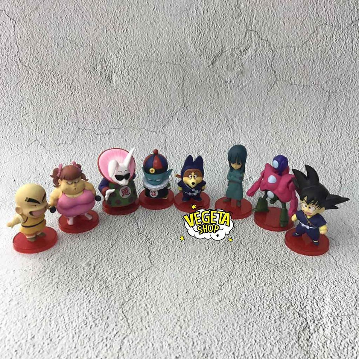 Mô hình Dragon Ball WCF DWC Vol.3 Set 8 mẫu Krillin Fat Lady Boss