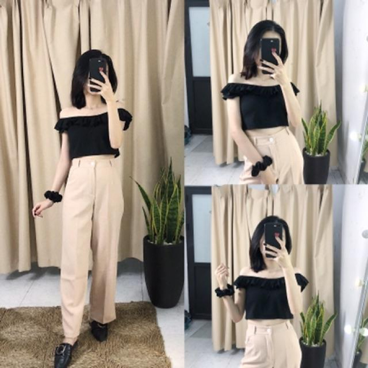 Áo trễ vai bèo