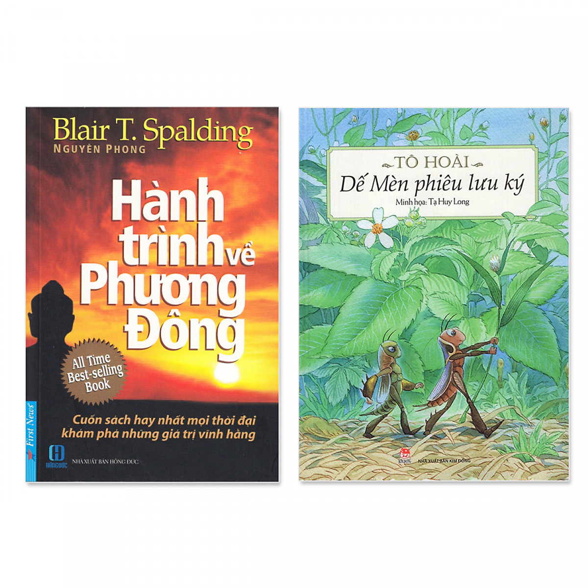 Combo sách gia đình: Hành Trình Về Phương Đông, Dế Mèn Phiêu Lưu Ký