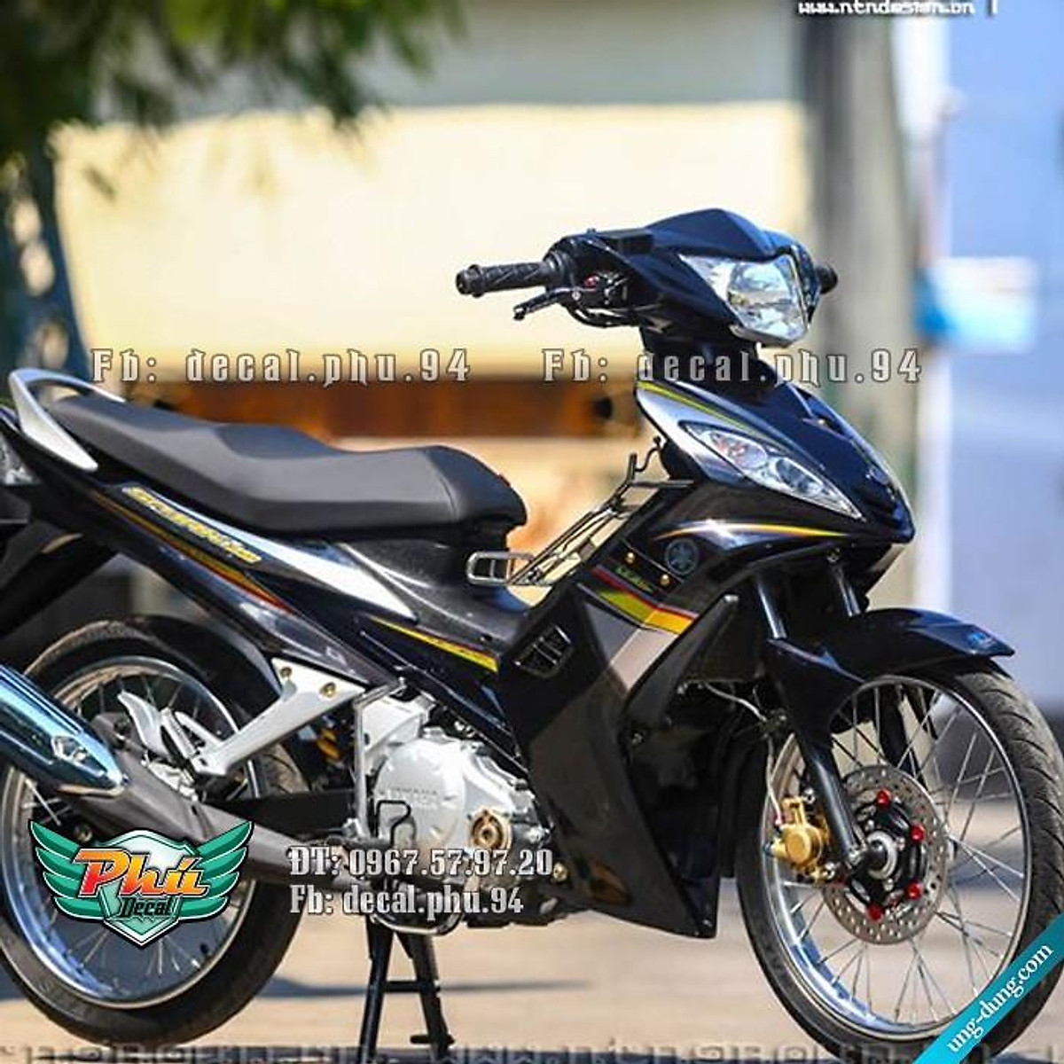 Tem rời Exciter 135 spark thái vàng đen  Shopee Việt Nam