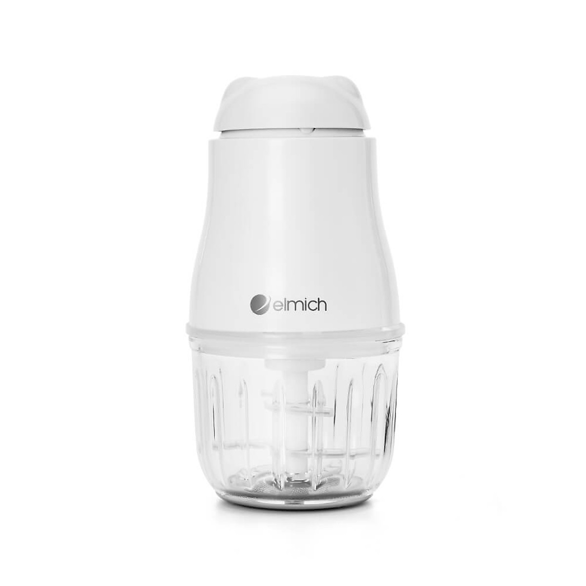 Máy xay thịt, xay thực phẩm cho bé Elmich CHE-8665, 6 lưỡi inox 304 xay nhanh, nhuyễn mịn, đảo trộn đồng đều các loại thực phẩm, an toàn tuyệt đối với trẻ nhỏ - Hàng chính hãng