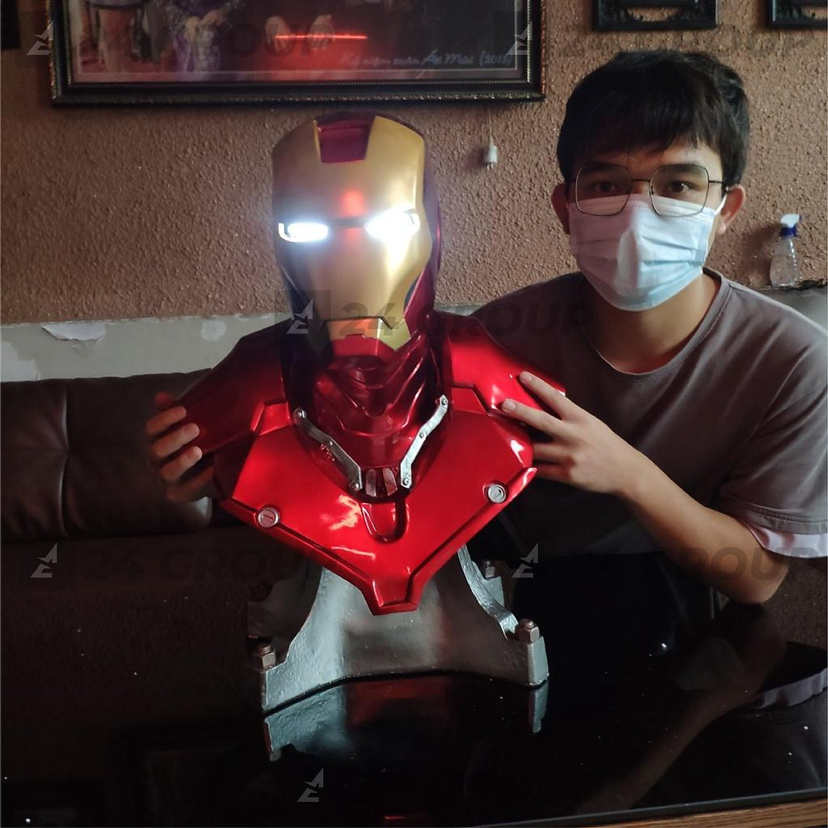 Mô hình Figure Marvel Avengers Endgame Iron man Tony Stark Mark MK 85 19  Kèm hiệu ứng Royal Model Road  Kunder  HolCim  Kênh Xây Dựng Và Nội Thất