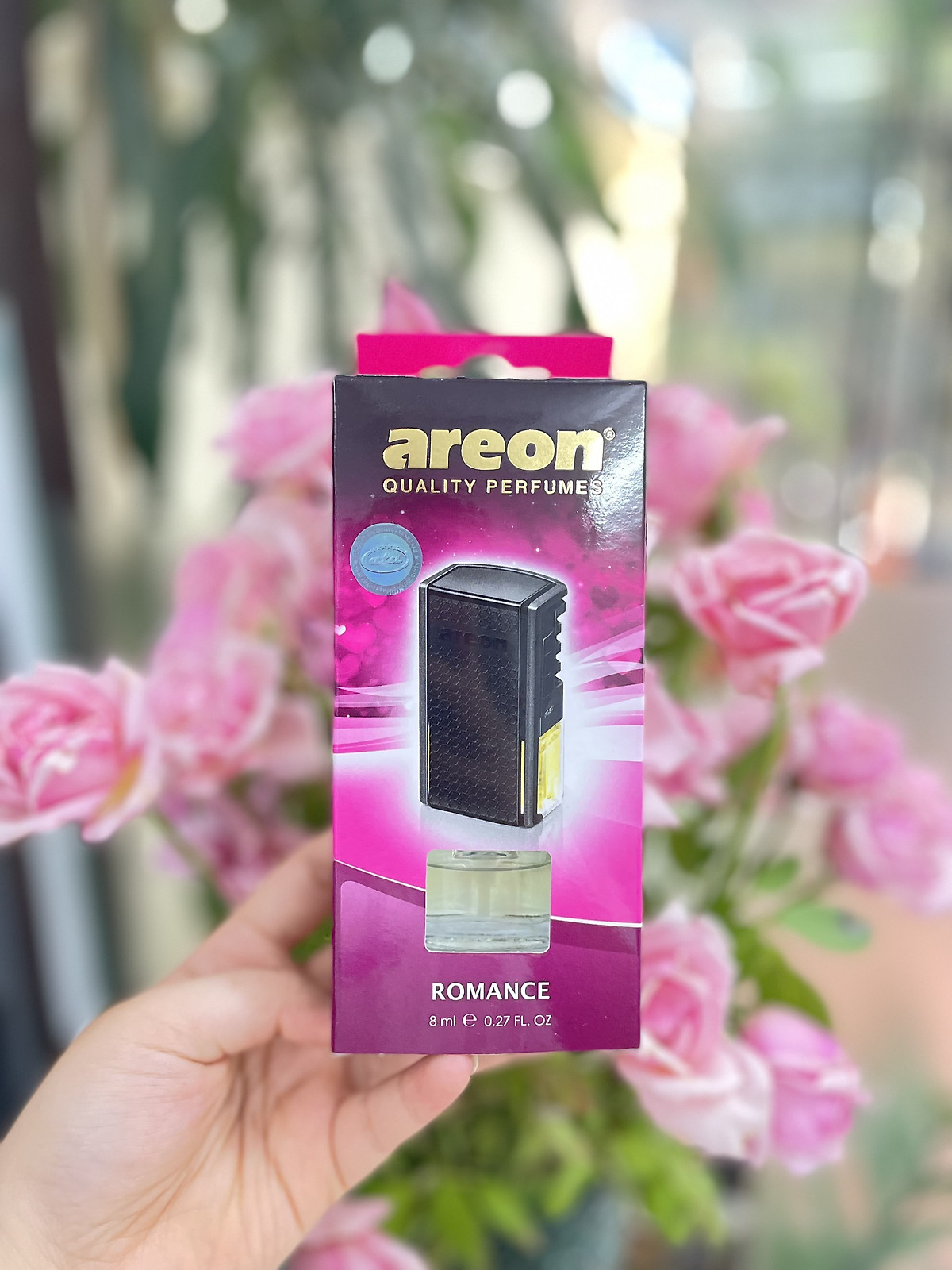 Nước hoa kẹp cửa gió điều hòa ô tô AREON ROMANCE (NEW)
