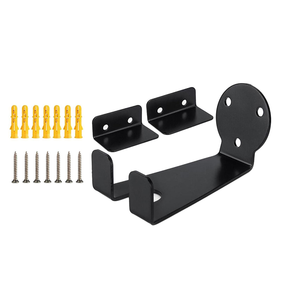 Horizontal Bike Rack Wall Hanger, Support Brackets with Screws Stand ...