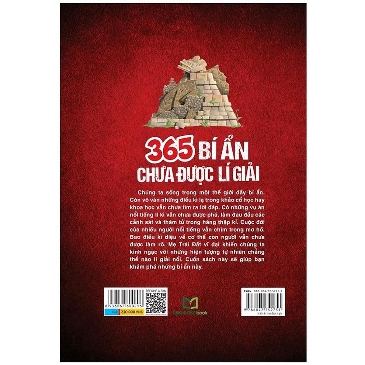 Sách: 365 Bí ẩn Chưa Được Lí Giải - TSTN