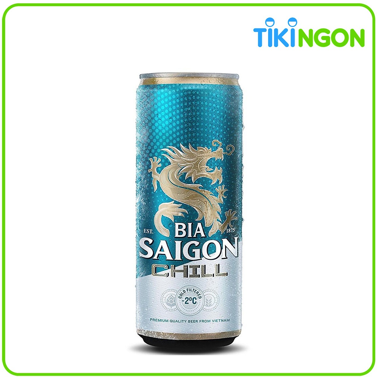 Lon bia Saigon Chill 330ml - Bia, cider