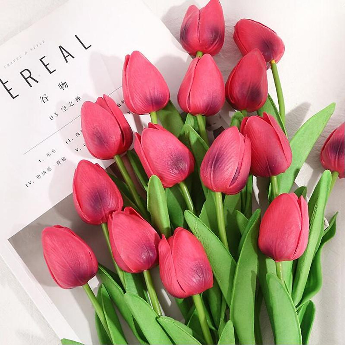 Bó Hoa Tulip Giả 10 Loại Trang Trí Tuyệt Đẹp - Hoa trang trí