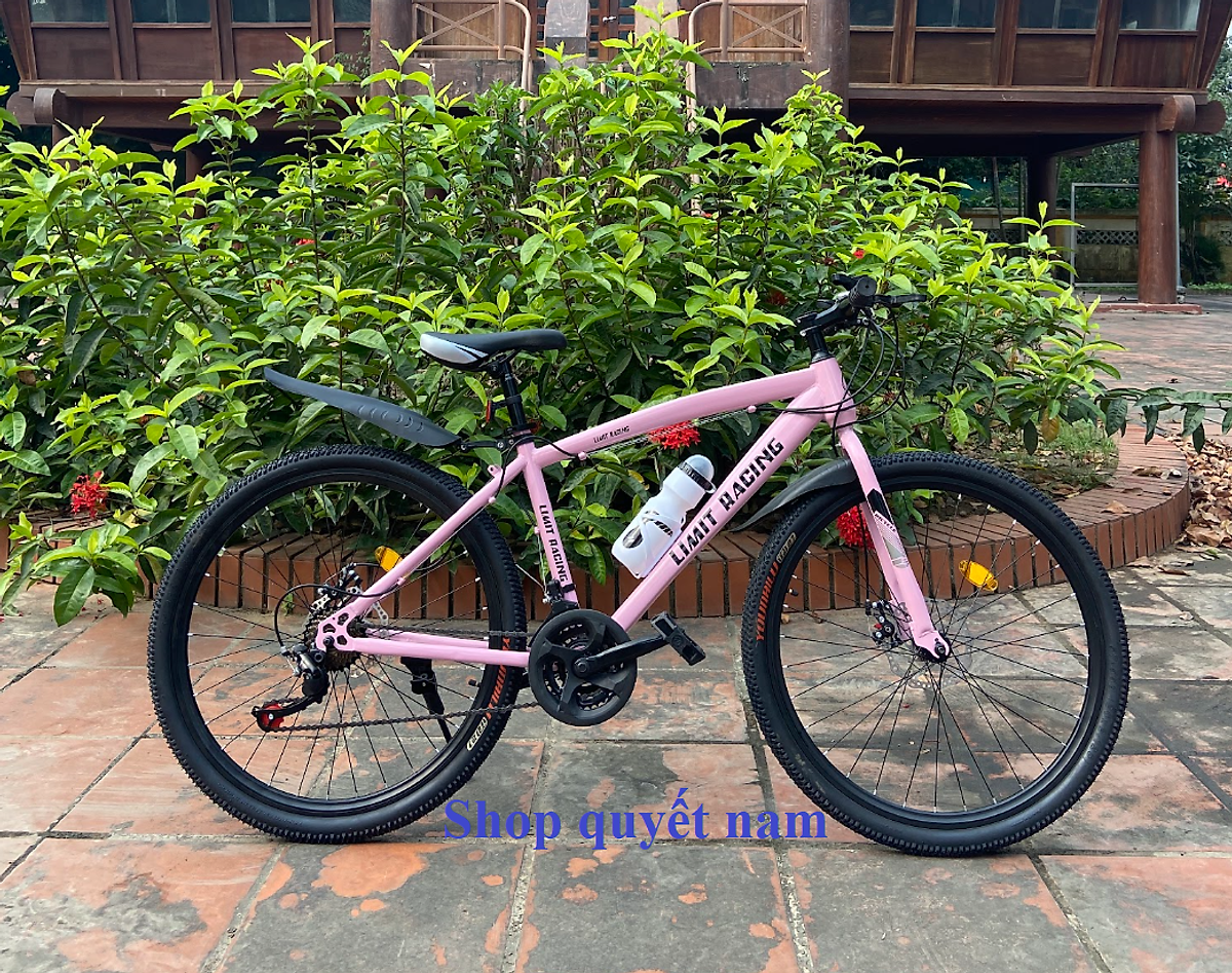 Xe đạp touring, xe đạp đường phố Limit Racing 26inch - Tặng chuông, bình nước, chắn bùn trước sau, đồ lắp xe