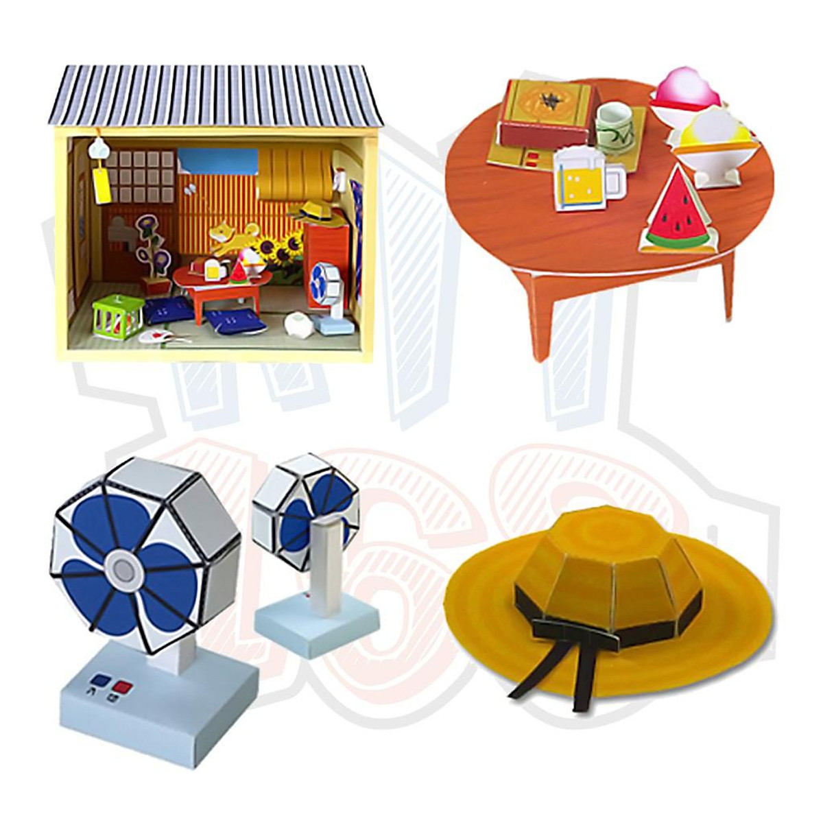 Mô Hình Giấy 3D Ngọ Môn Huế  TTA 03