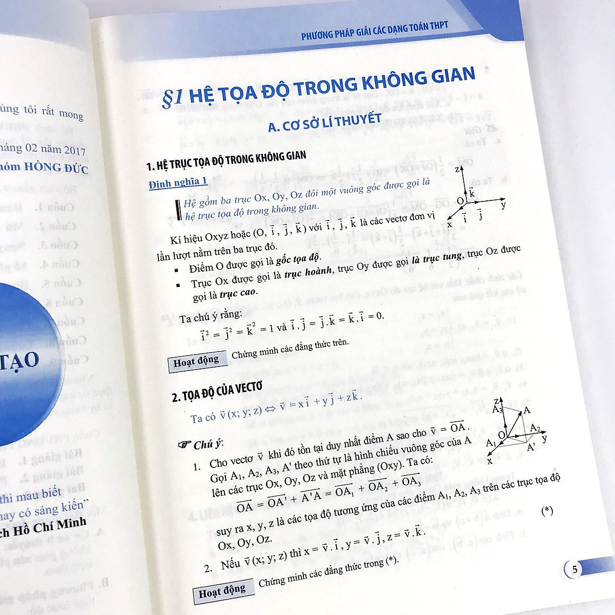 Phương pháp giải các dạng Toán THPT: Hình học không gian, Phương pháp tọa độ trong không gian (Combo 2 cuốn)