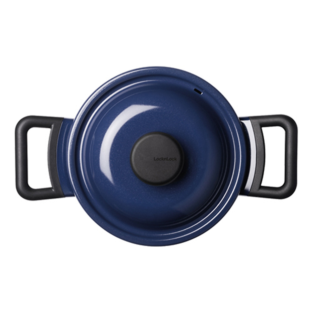 Nồi Decor Lock&Lock LDE1204IH Hai Tay Cầm (20cm) - Màu Navy