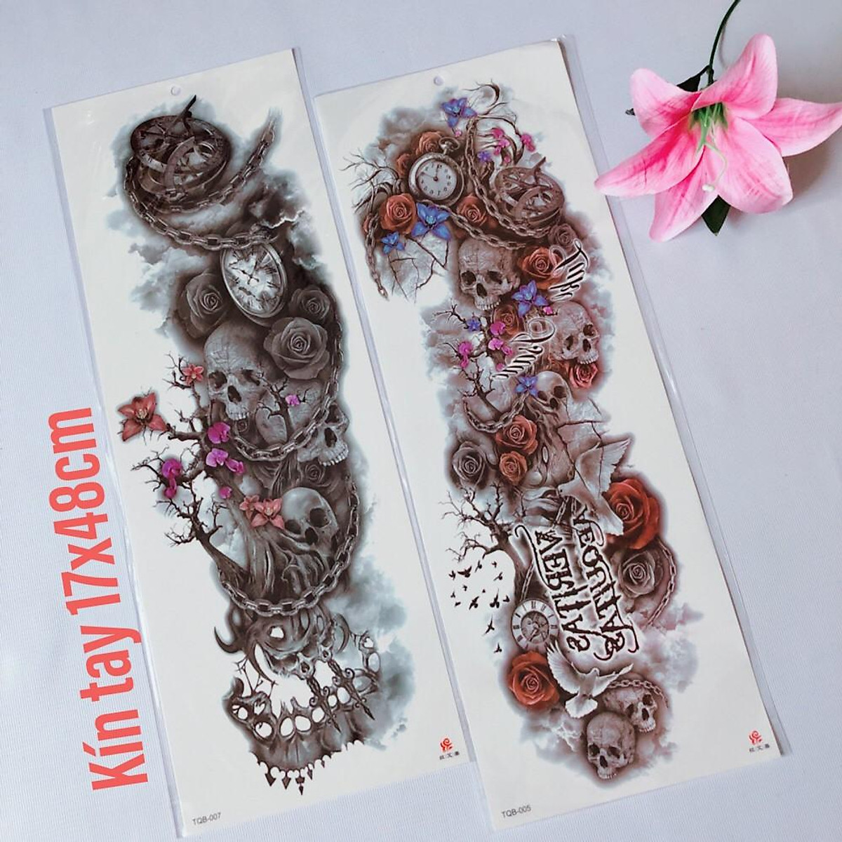 Mua Hình Xăm Dán Tạm Thời 15 Ngày không thể tẩy rửahình sắc nét giống xăm  thật 100  Tiki