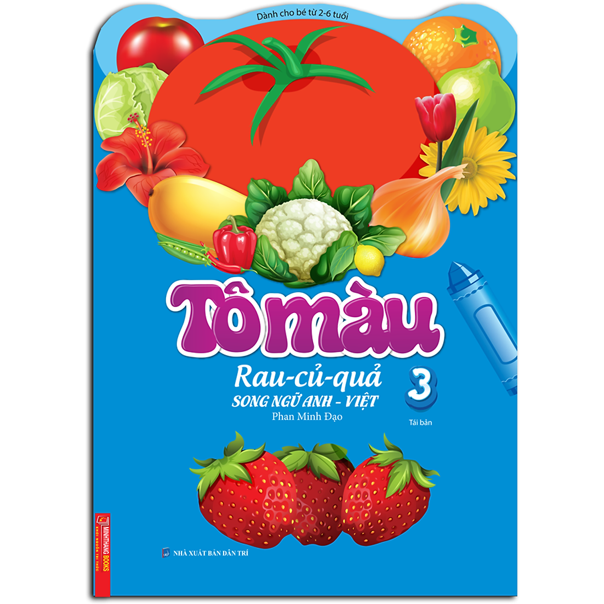 Tô Màu Rau Củ  Tranh Tô Màu Cho Bé