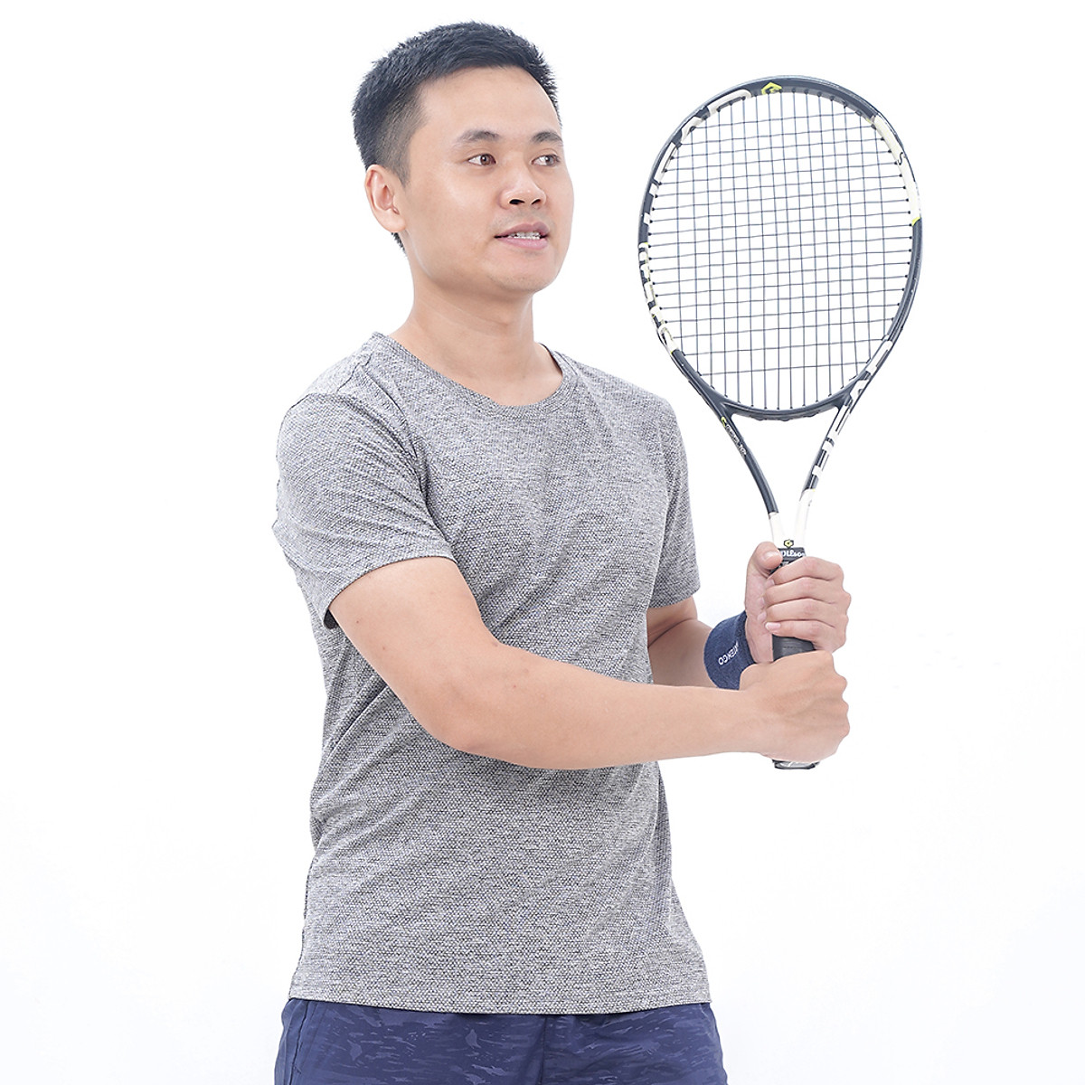 Áo thun thể thao nam MRM Active Pro thấm hút mồ hôi tốt co dãn thoải mái vận động