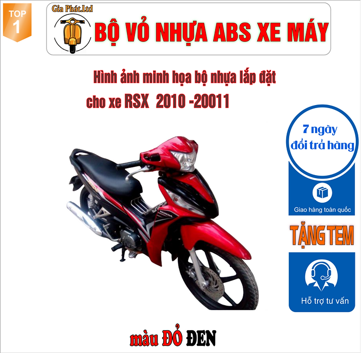 Dàn nhựa xe máy Sài Gòn  Dàn áo Wave RSX 110 Giá bán 1tr2  Bộ cả tem   Facebook