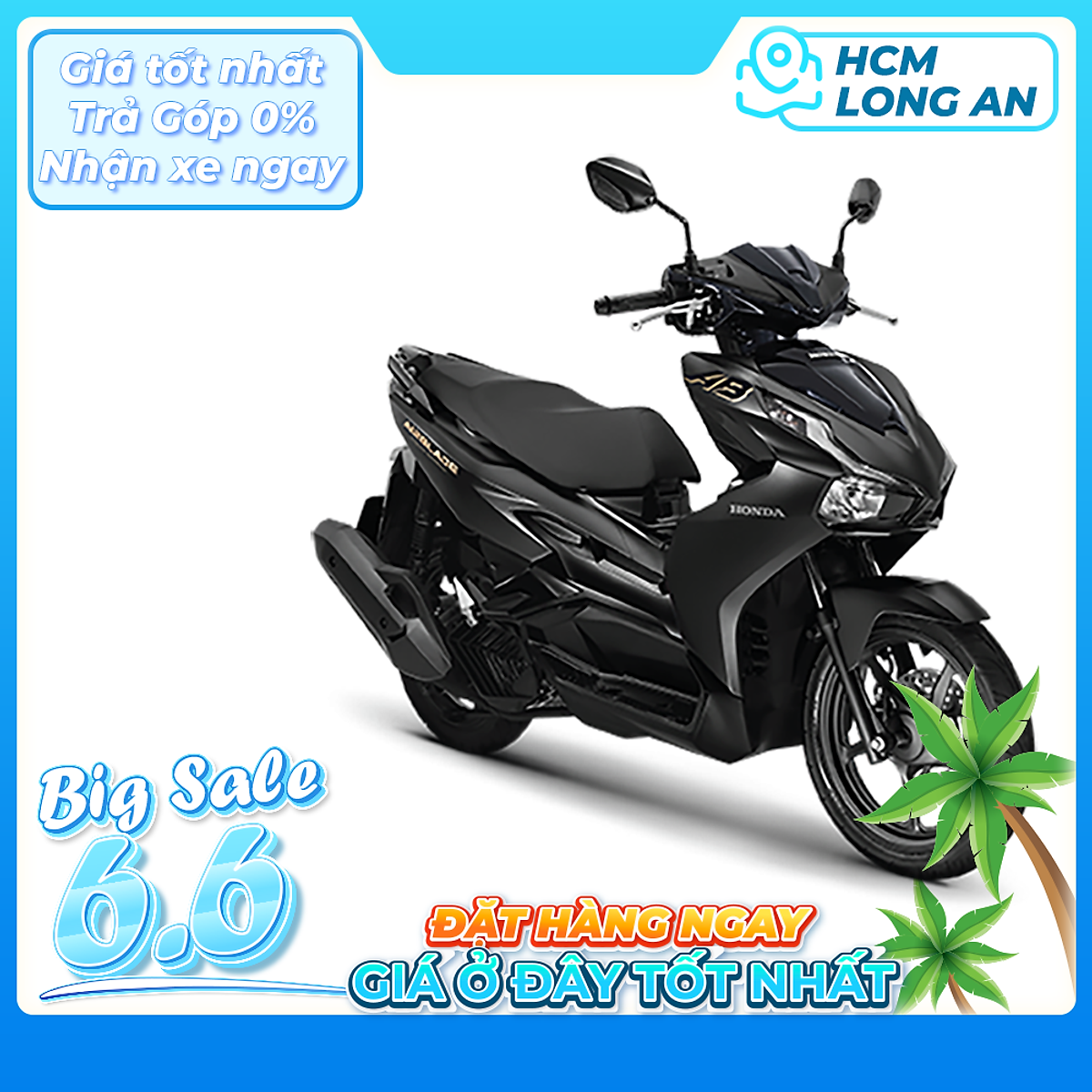 Xe Máy Honda Air Blade (2023) 125cc Phiên Bản Đặc Biệt - Đen Vàng