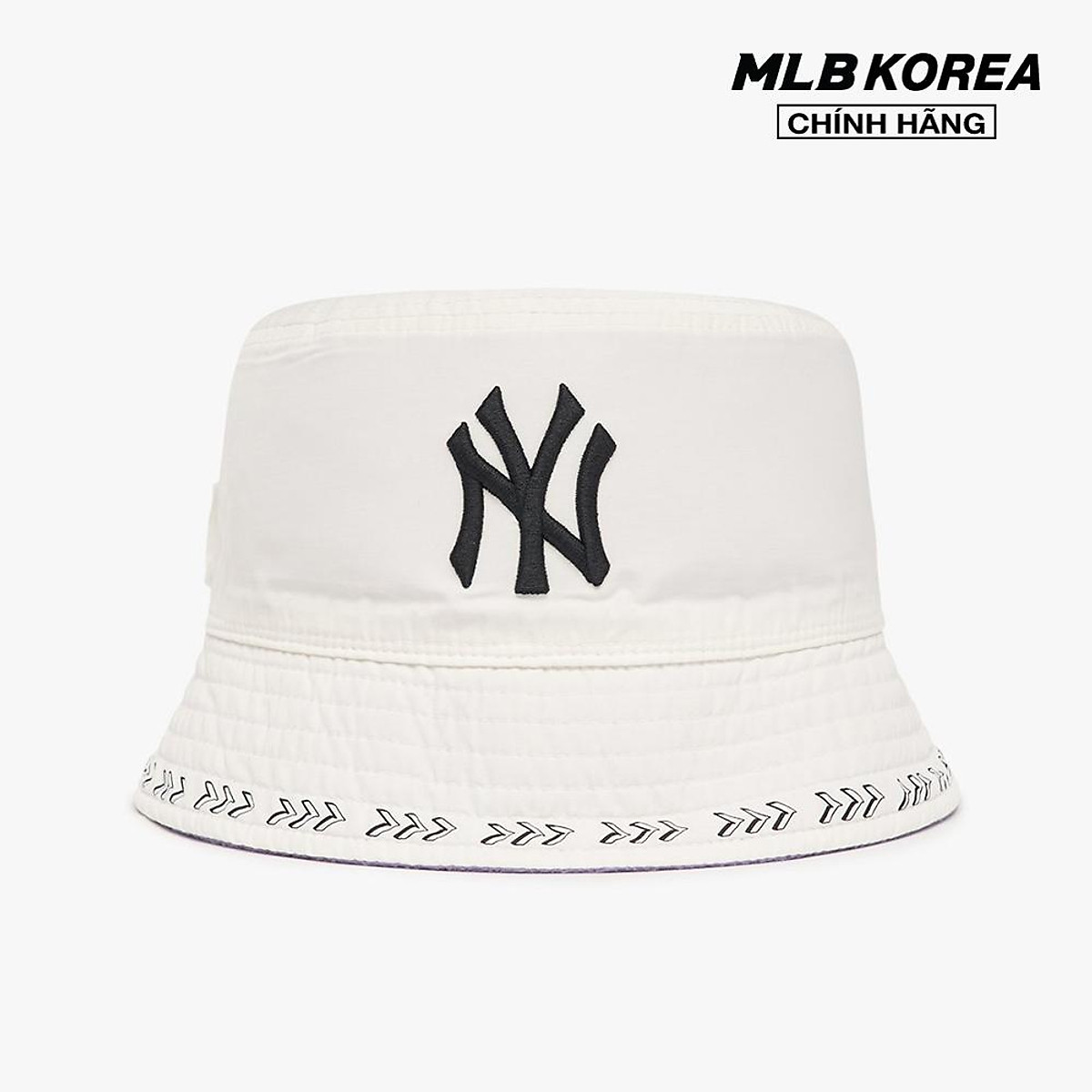 MLB Bucket Hat New York Yankees  White  thesunshine