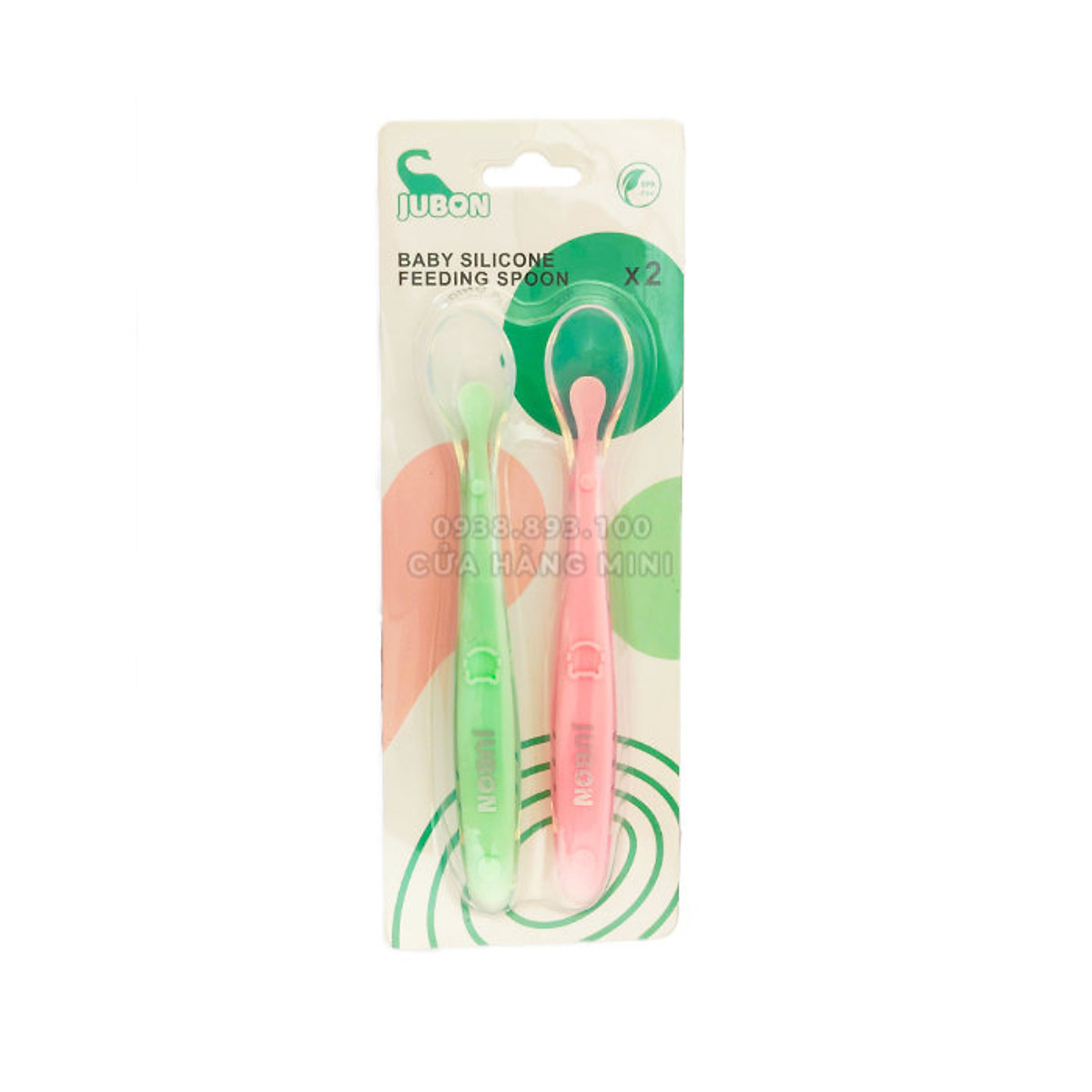Muỗng Ăn Dặm Silicone Jubon Cho Bé Muỗng Ăn Dặm Silicone Jubon Cho Bé
