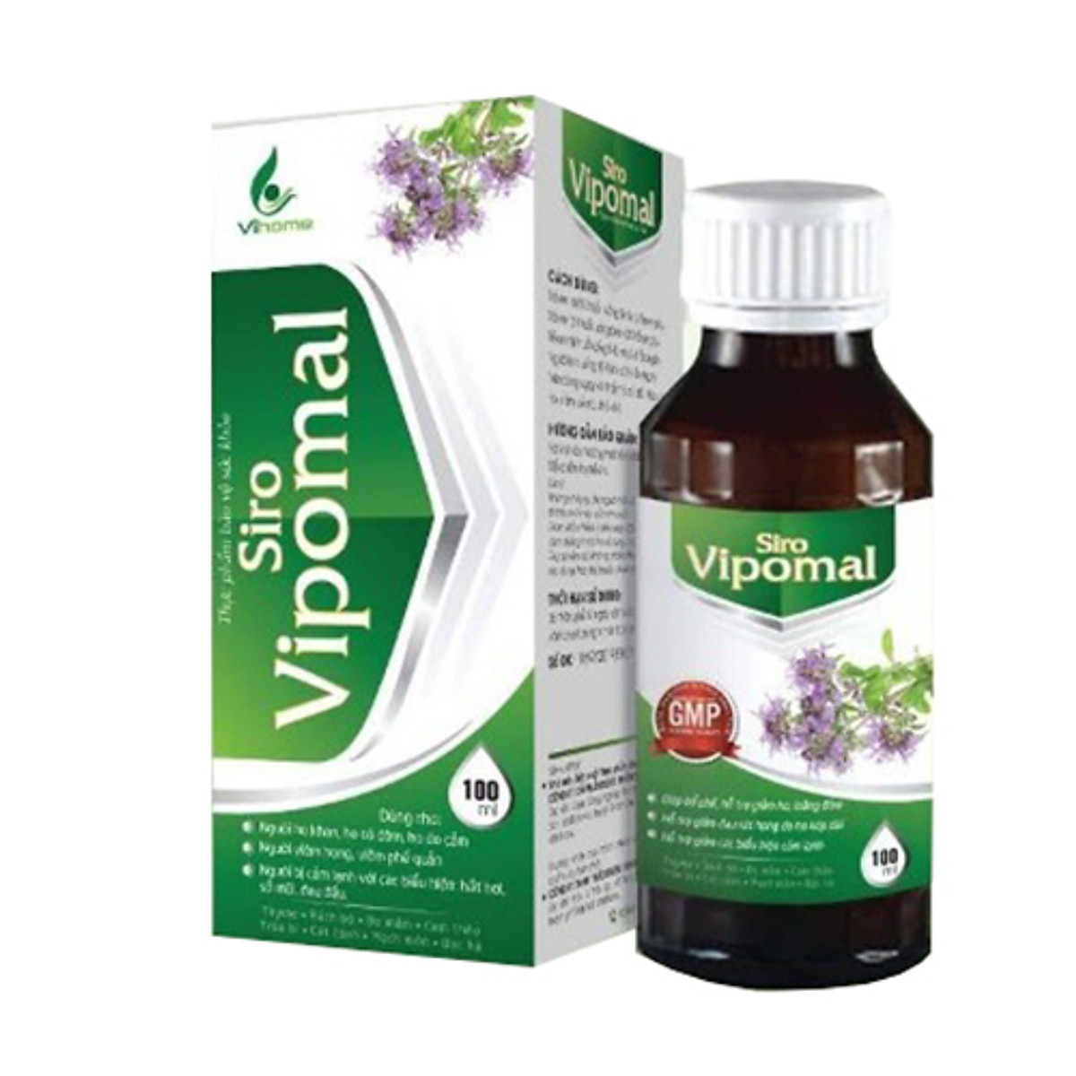Thực phẩm bổ sung Siro Vipomal dành cho người lớn