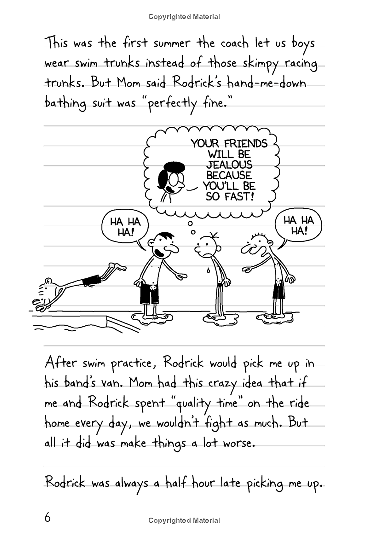 Diary Of A Wimpy Kid 02: Rodrick Rules (Paperback)