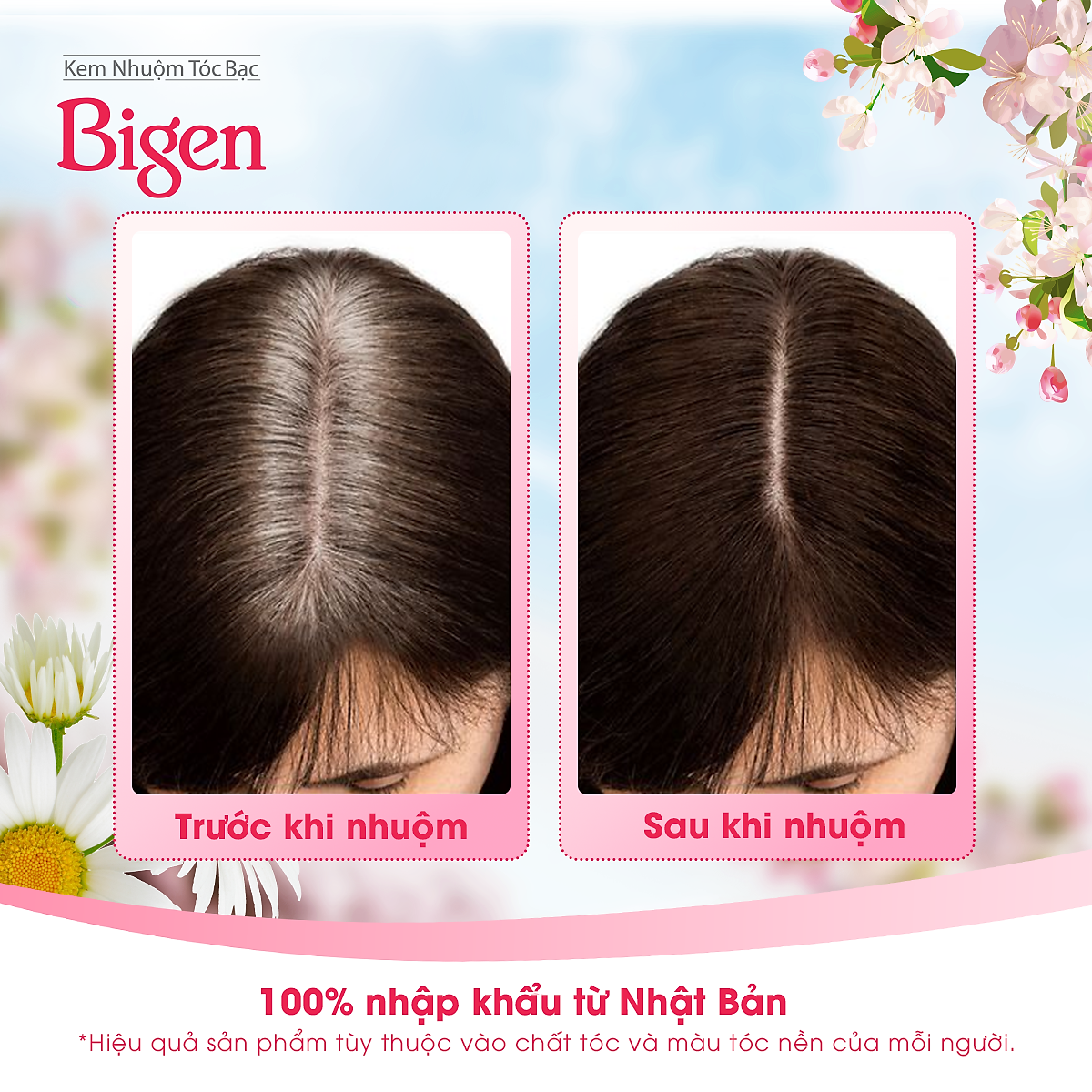 Thuốc nhuộm dưỡng tóc phủ bạc thảo dược Bigen Nhập Khẩu 100% Nhật Bản Speedy Color Cream 80ml dạng kem