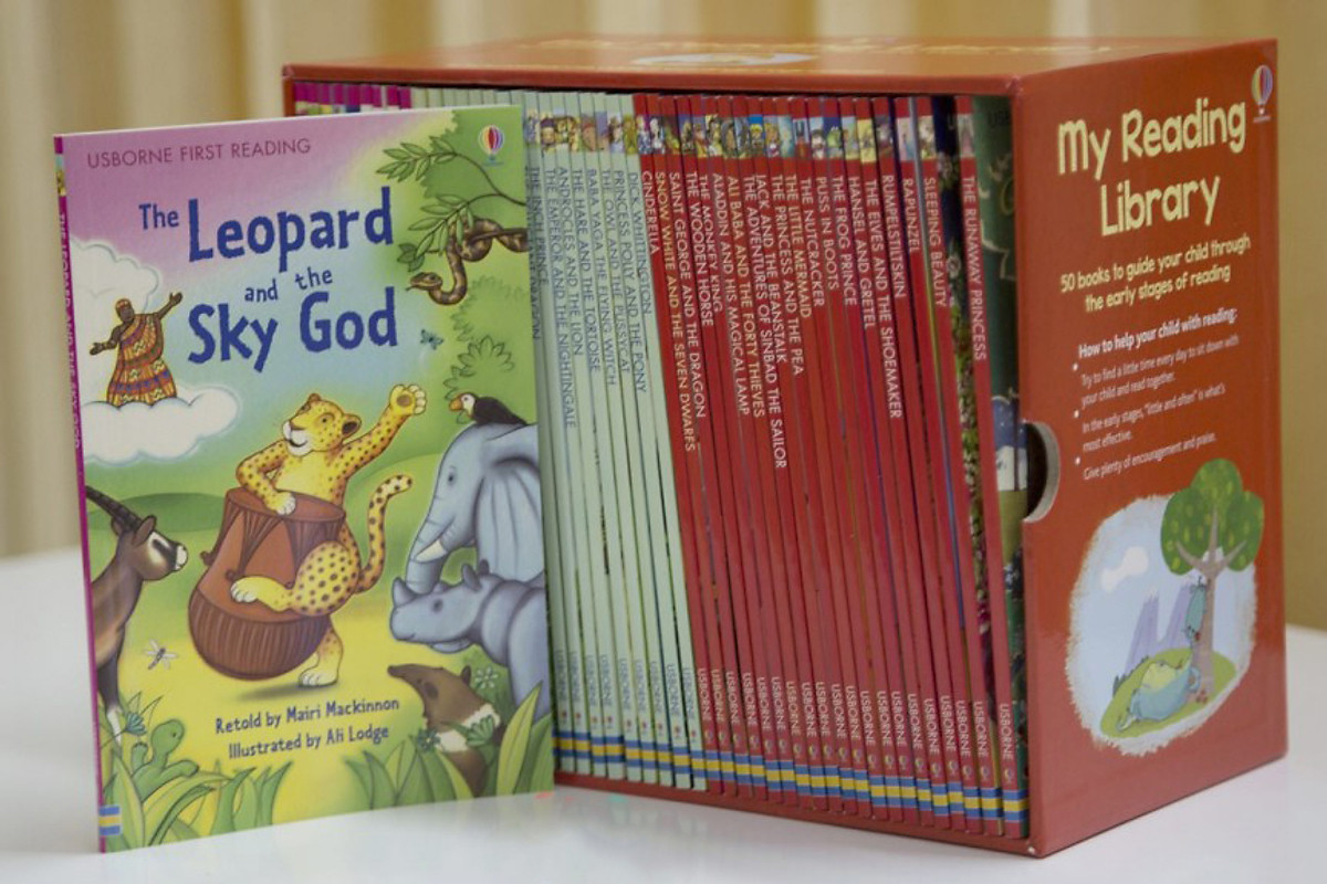 Usborne My Reading Library - Bộ Đỏ 50 cuốn