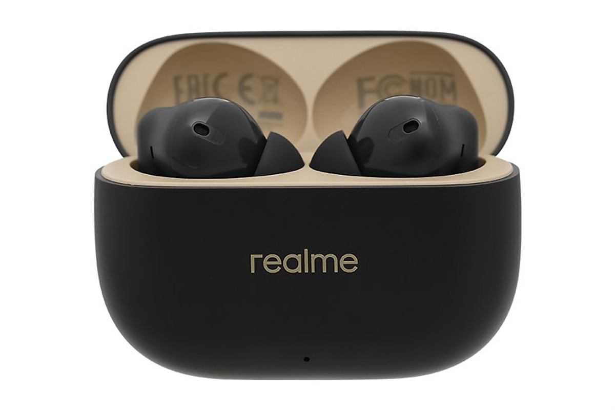 Tai nghe Bluetooth True Wireless Realme Buds T300 Âm Thanh Không Gian 360° - Hàng chính hãng