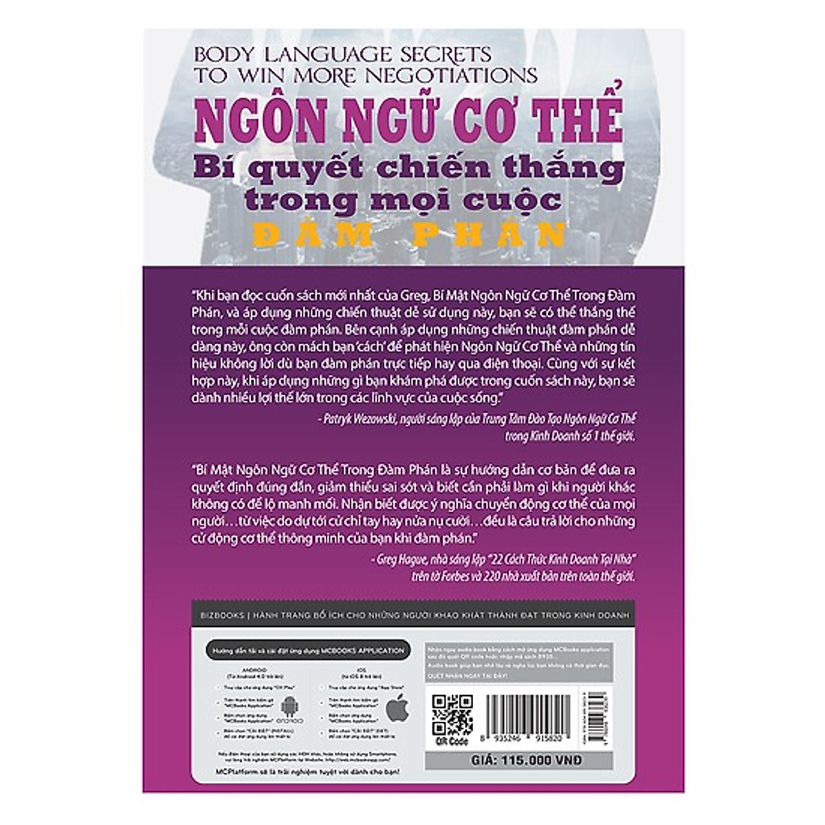 Ngôn Ngữ Cơ Thể - Bí Quyết Chiến Thắng Trong Mọi Cuộc Đàm Phán(Tặng E-Book Bộ 10 Cuốn Sách Hay Về Kỹ Năng, Đời Sống, Kinh Tế Và Gia Đình - Tại App MCbooks)