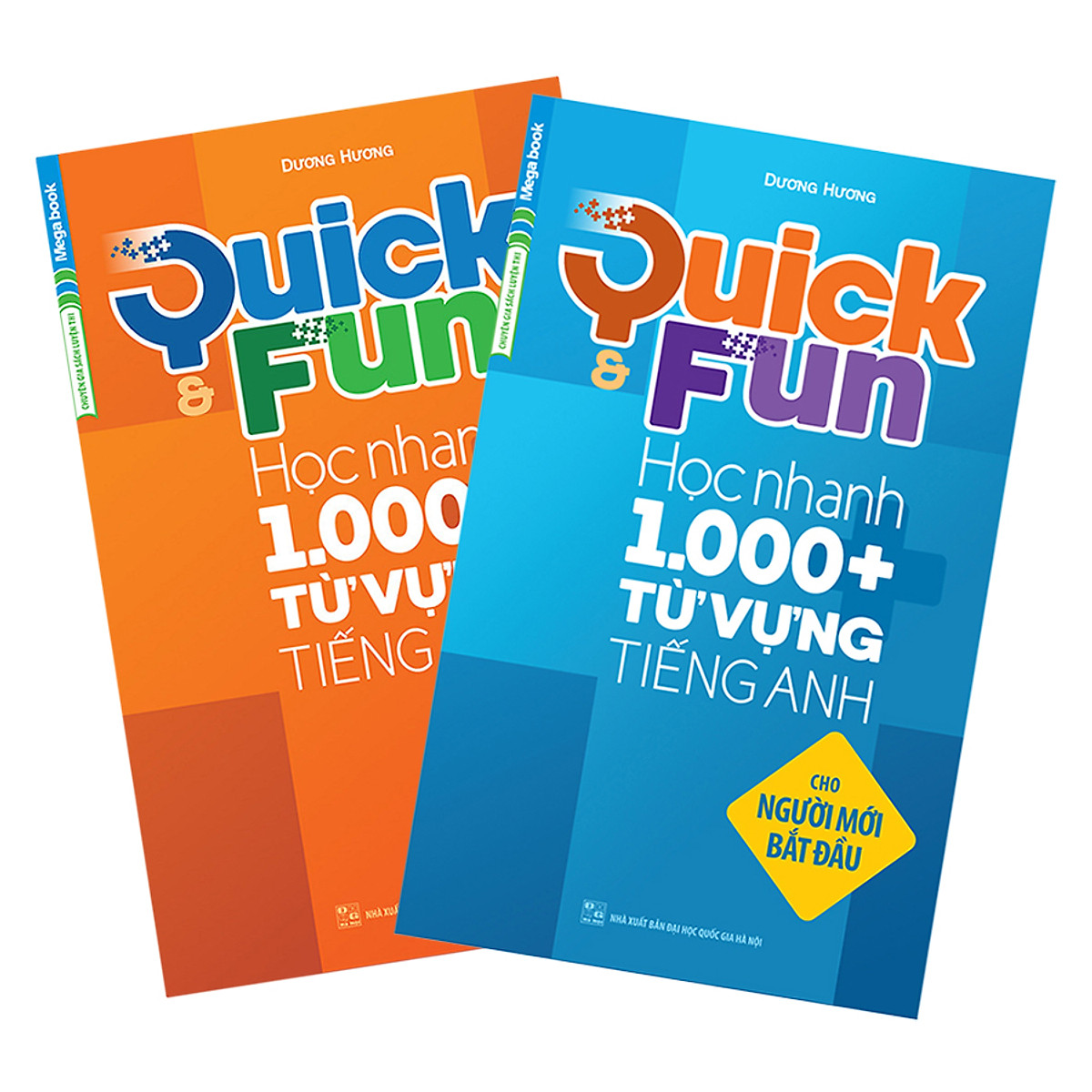 Combo Quick And Fun Học Nhanh 1000+ Từ Vựng Tiếng Anh Cho Luyện Thi THPT Quốc Gia (2 Tập)