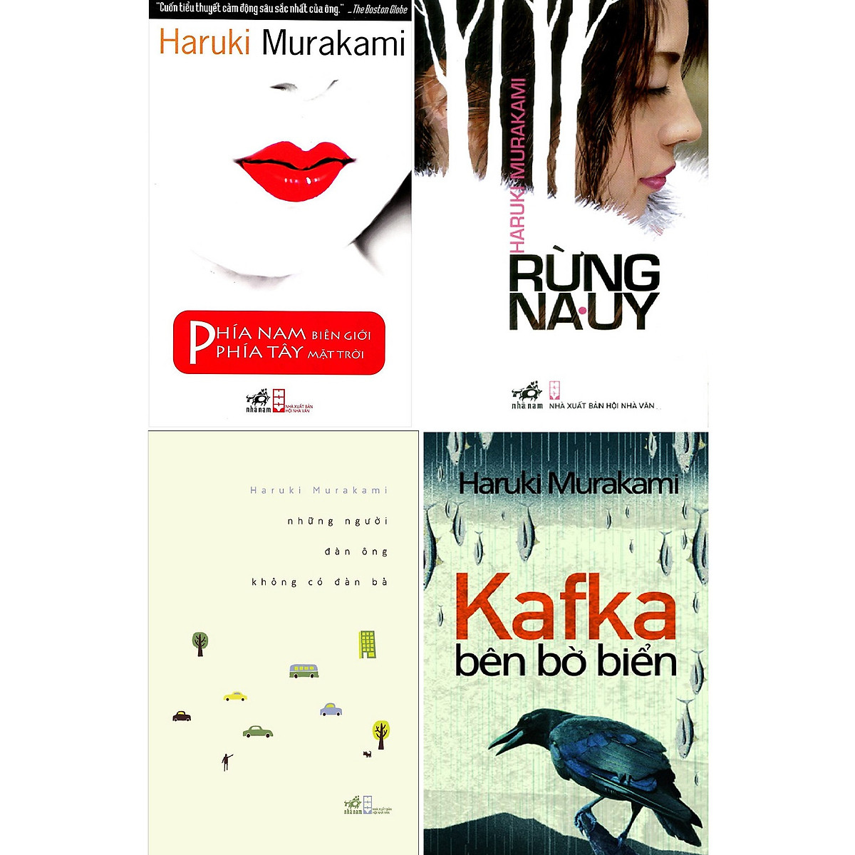 Combo Sách - 4 Cuốn Của Tác Giả Haruki Murakami