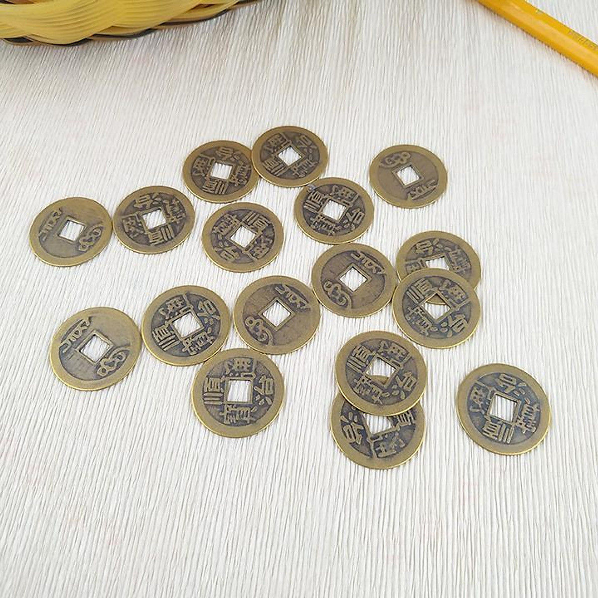 Combo 5 - 10 - 20 đồng xu cổ phong thủy size nhỏ