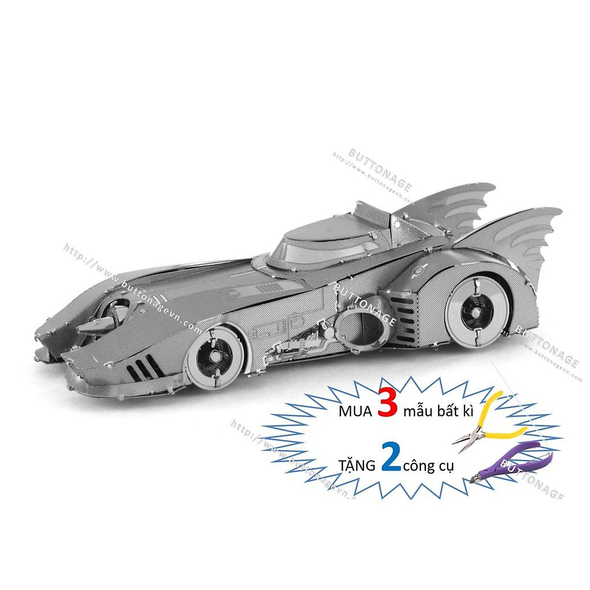 Sản Phẩm Đã Xóa  6732614  Mô Hình Siêu Xe Batman Batmobile
