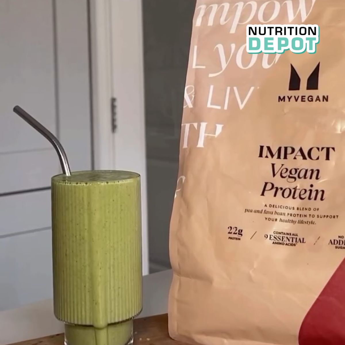Sữa bổ sung đạm dành cho người ăn chay Vegan Blend Protein 2.5kg - Nutrition Depot