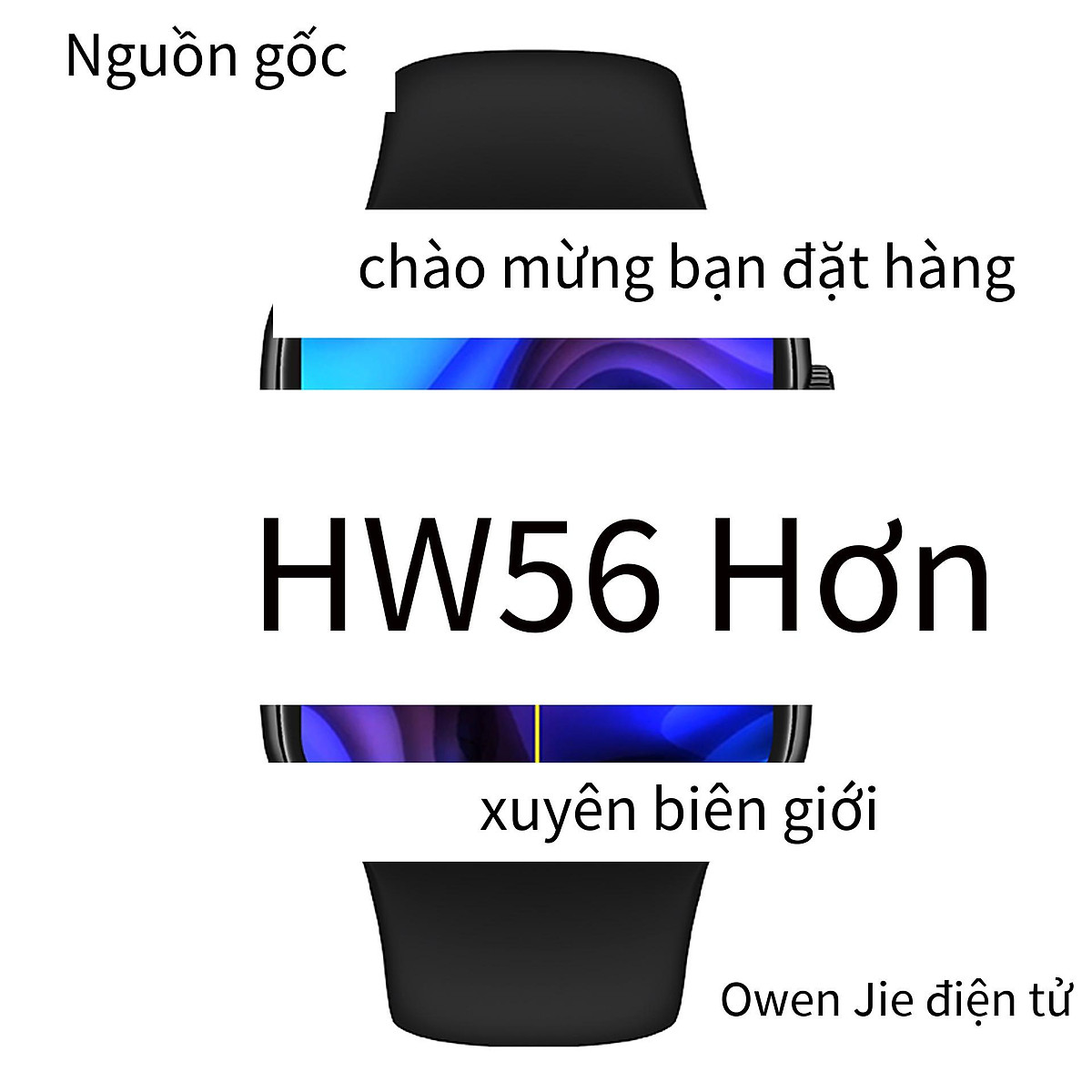 Vận Chuyển Nhanh Mới HW56plus Đồng Hồ Thông Minh 1.77 Inch Cuộc ...