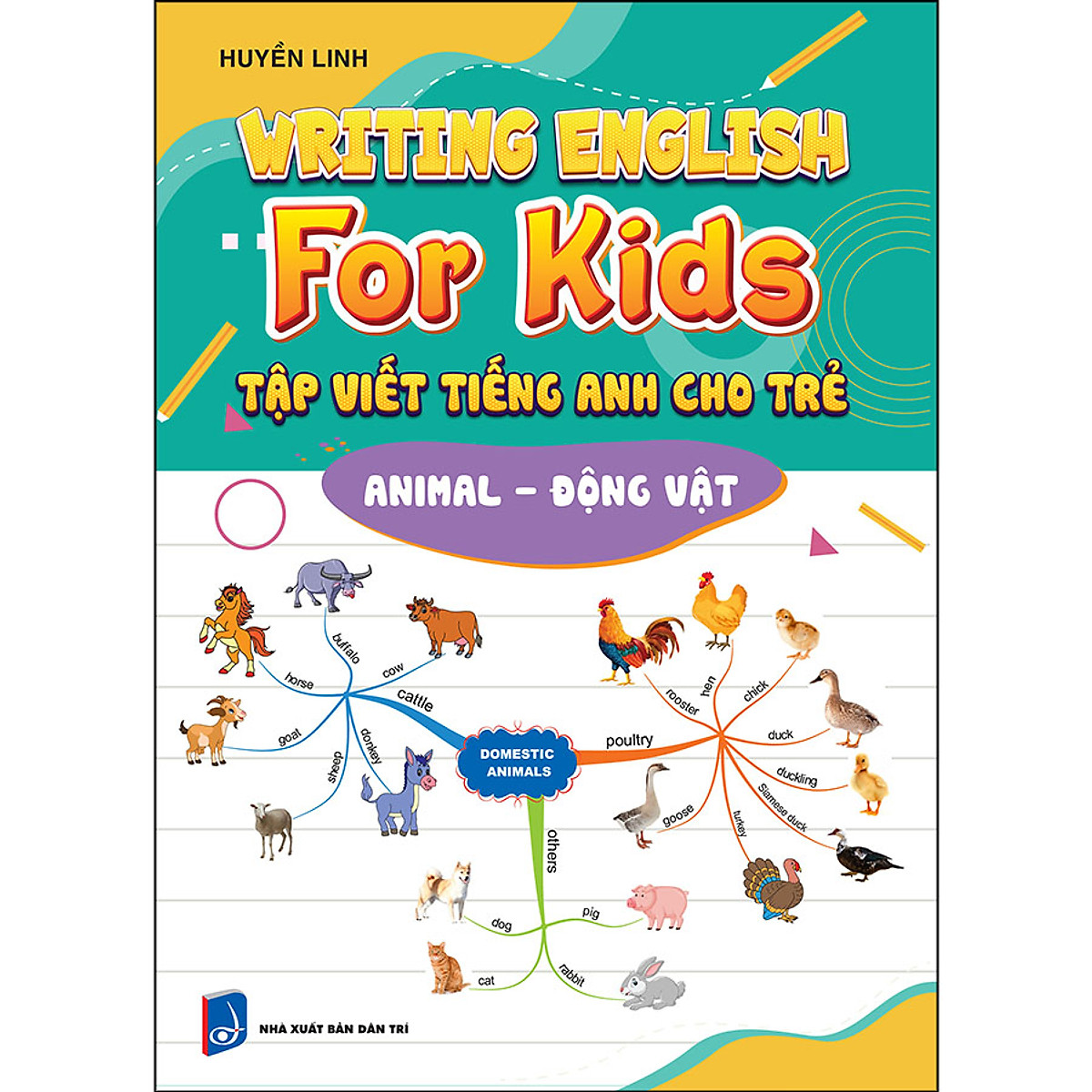 Mua Writing English For Kids – Animal Tập Viết Tiếng Anh Cho Trẻ - Động Vật tại Tiki Trading Mua Writing English For Kids – Animal Tập Viết Tiếng Anh Cho Trẻ - Động Vật tại Tiki Trading