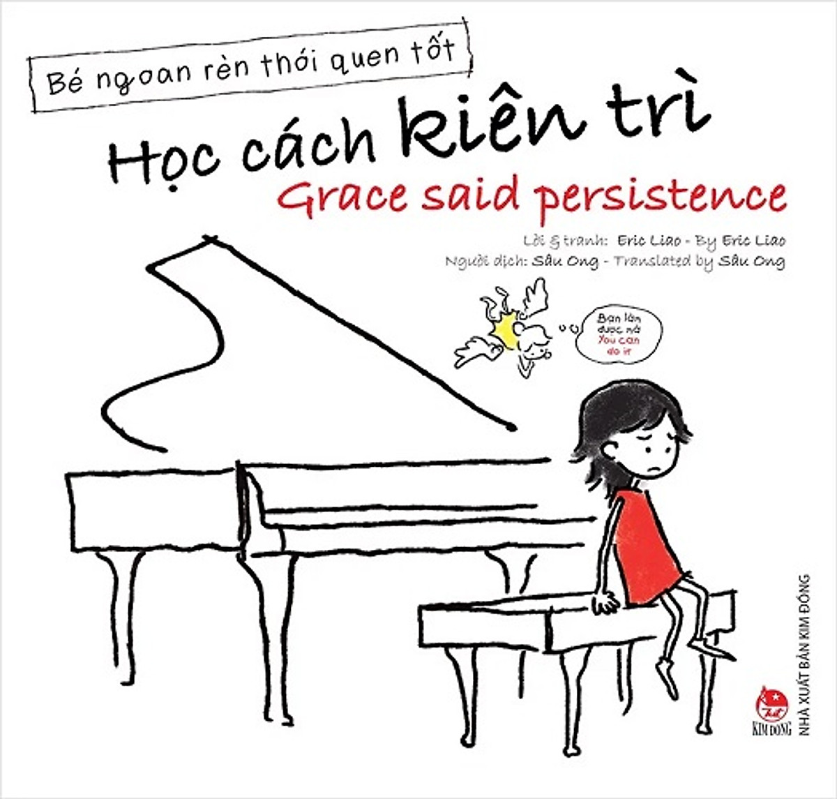 Sách - Bé ngoan rèn thói quen tốt (song ngữ Việt-Anh): Học cách kiên trì - Grace Persistence