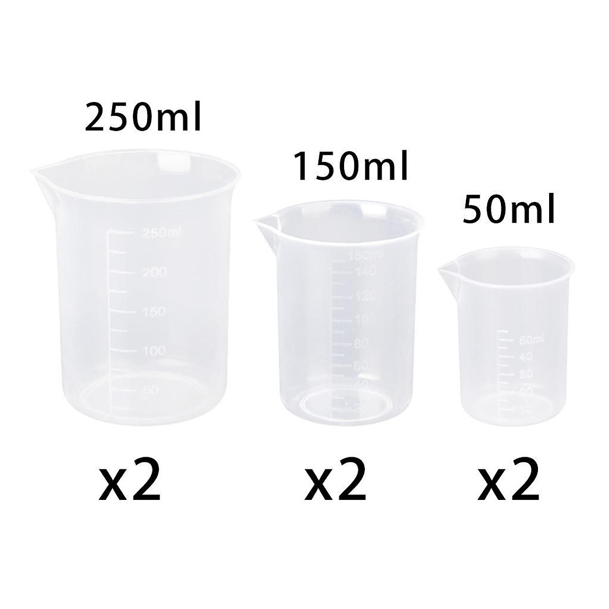 Mua 6 Pieces of Transparent Measuring Cup Measuring Cup for Kitchen