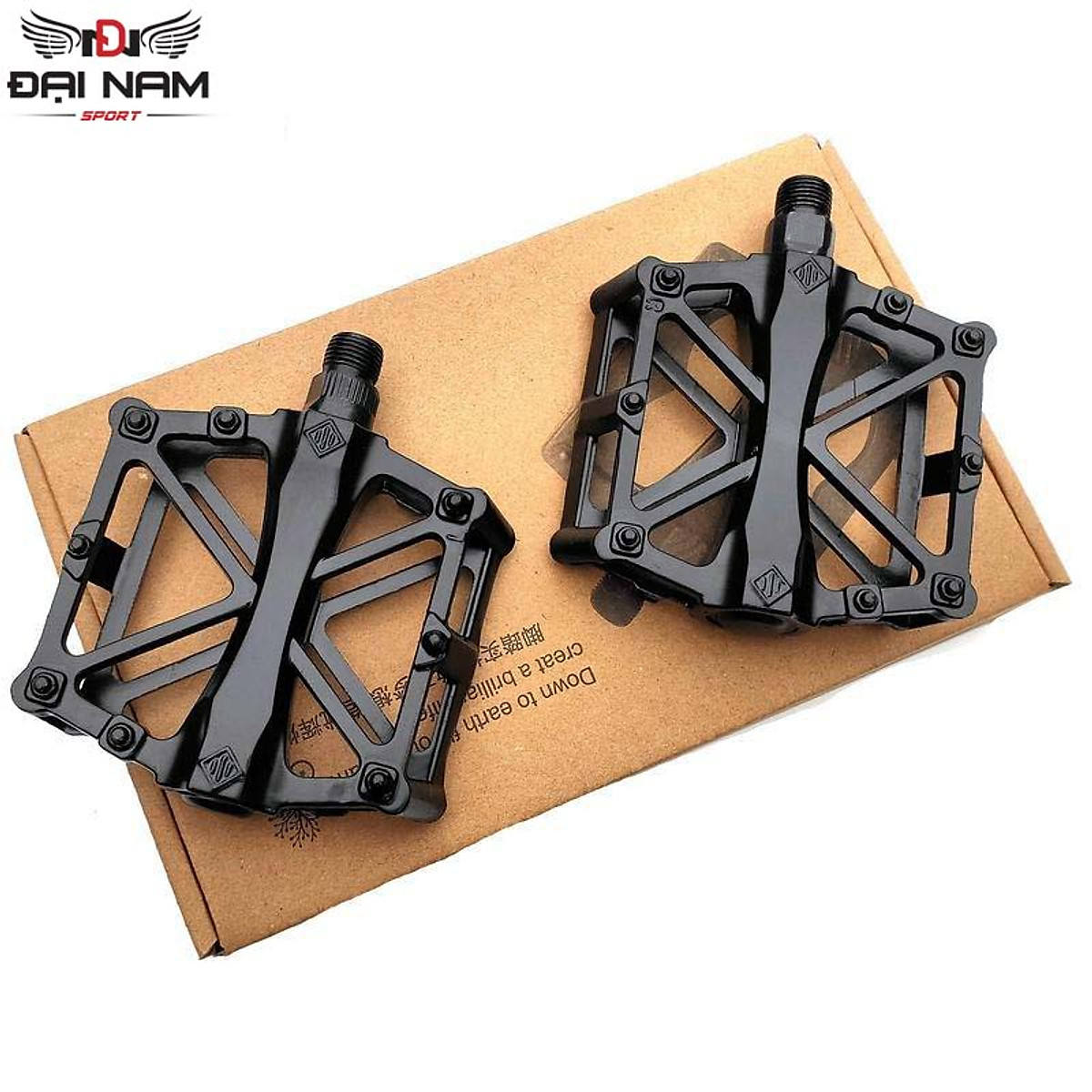 Bàn Đạp Xe Đạp,Pedan Xe Đạp Thể Thao Hợp Kim Nhôm Chắc Chắn,Chống Trơn Trượt Đại Nam Sport (Lắp Cho Mọi Loại Xe)