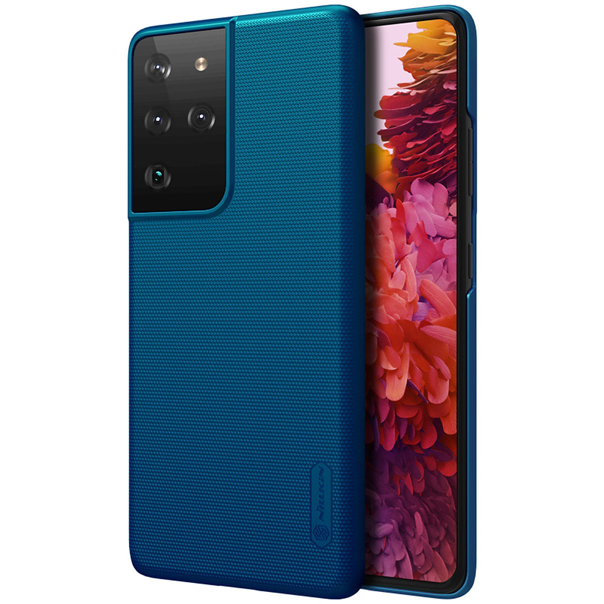 Ốp Lưng Nillkin Super Frosted Shield Matte Cho Samsung Galaxy S21 Ultra - Hàng Nhập Khẩu