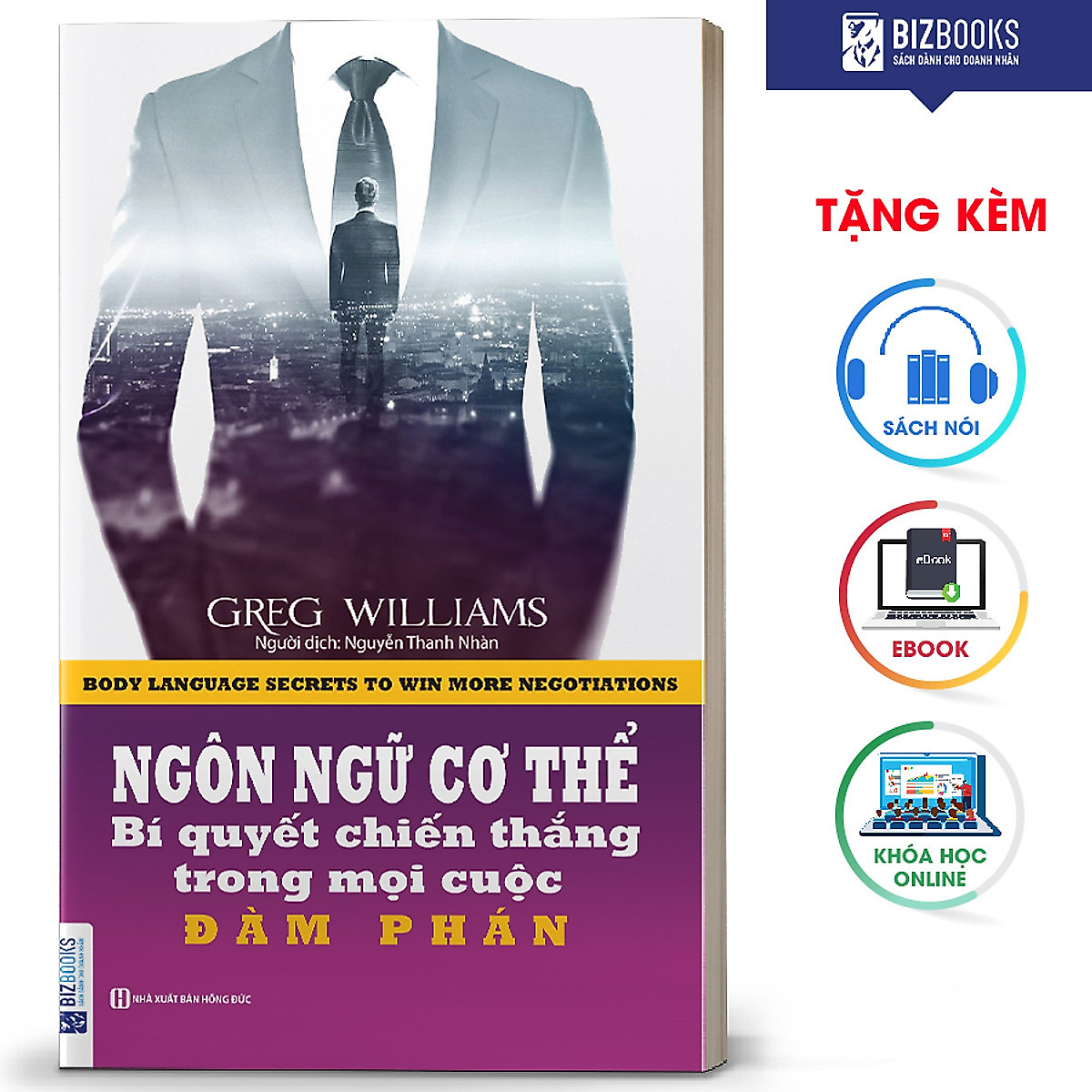 BIZBOOKS - Bộ 2 Cuốn Sách Nghệ Thuật Của Ngôn Từ Trong Giao Tiếp: Ngôn Ngữ Cơ Thể - Bí Quyết Chiến Thắng Trong Mọi Cuộc Đàm Phán + Nghệ Thuật Từ Chối - MinhAnBooks 