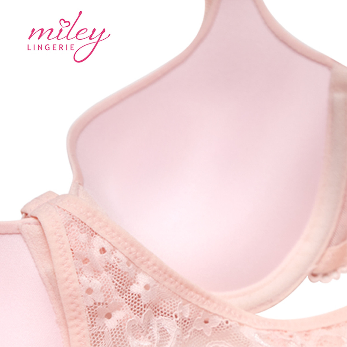 Áo Ngực Nâng Vừa Lưng Phối Ren Cánh Bướm Miley Lingerie BRM104