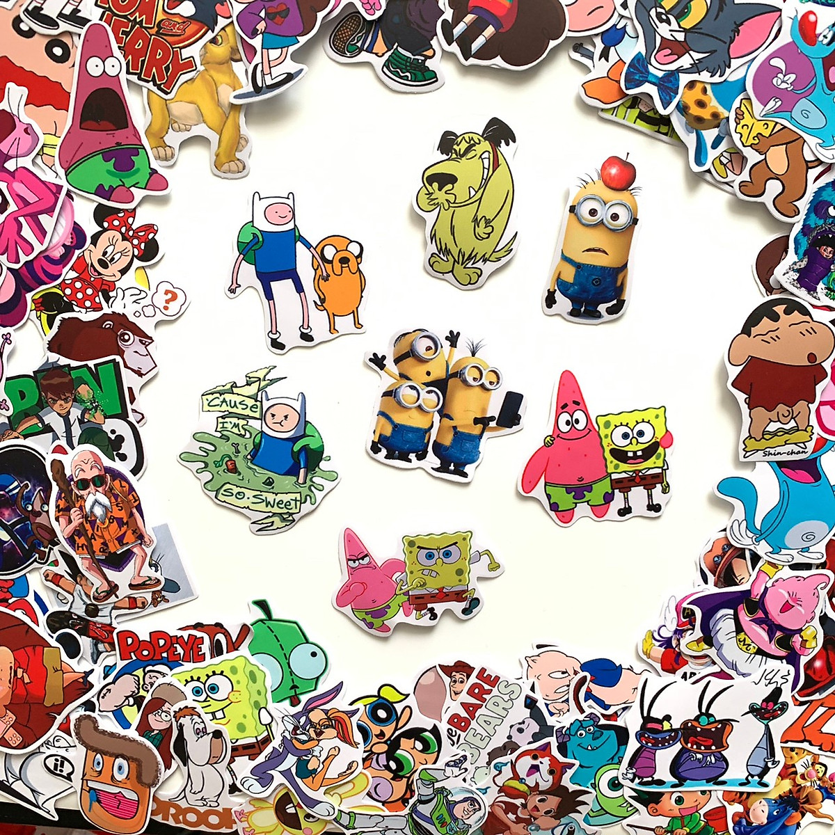 Cartoon Stickers Wallpapers  Top Free Cartoon Stickers Backgrounds   WallpaperAccess