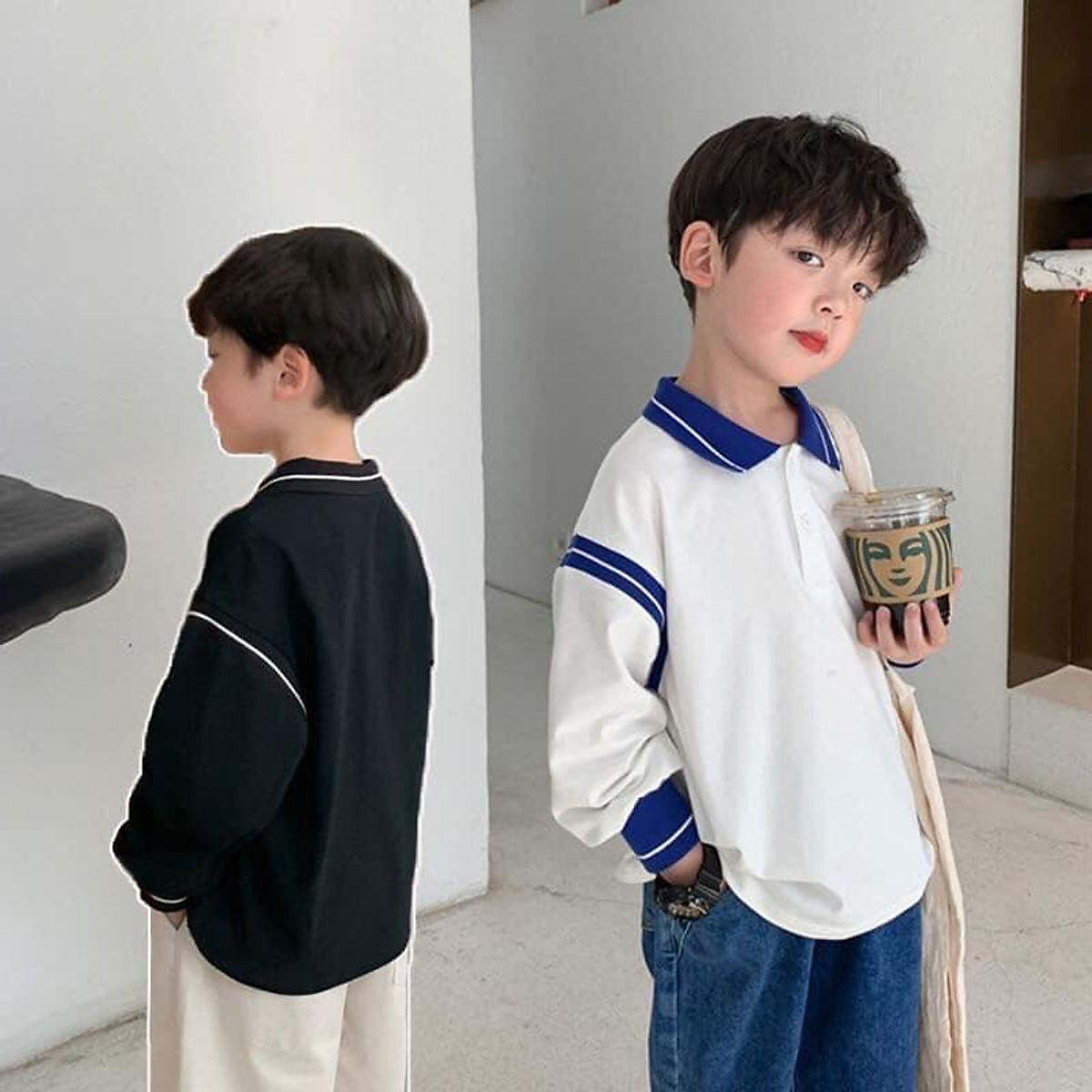 Áo polo bé trai chất cotton - Áo bé trai Áo Polo Bé Trai Chất Cotton - Áo Bé Trai