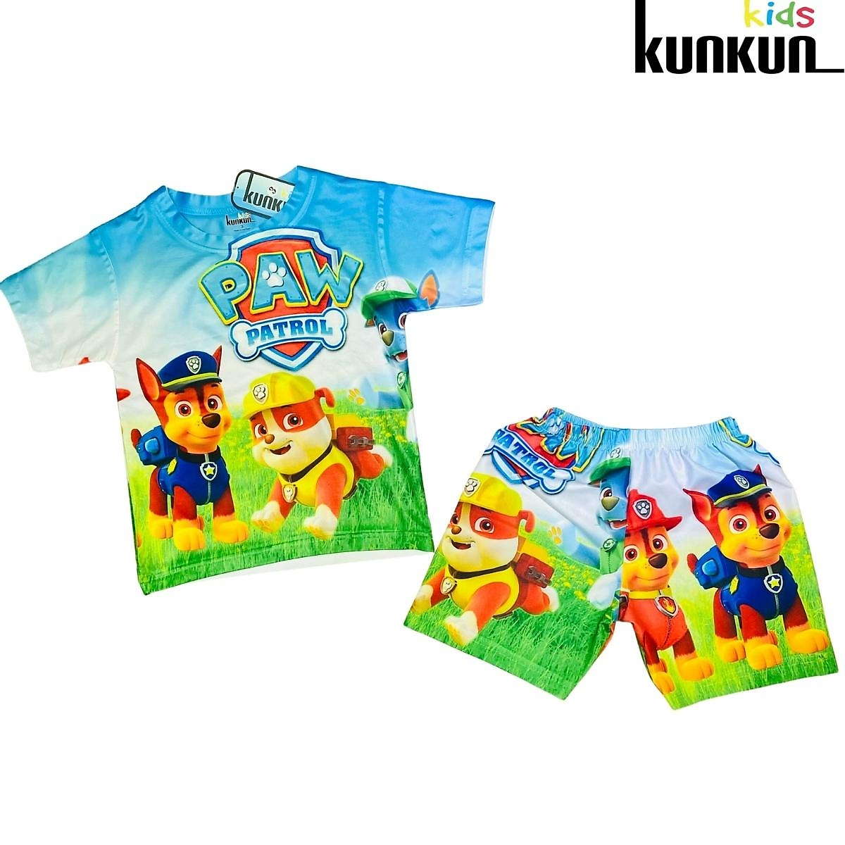 Đồ bộ thun in 3D cho bé trai hình Chó Cứu Hộ 10-40kg - Áo bé trai Đồ Bộ Thun In 3D Cho Bé Trai Hình Chó Cứu Hộ 10-40Kg - Áo Bé Trai